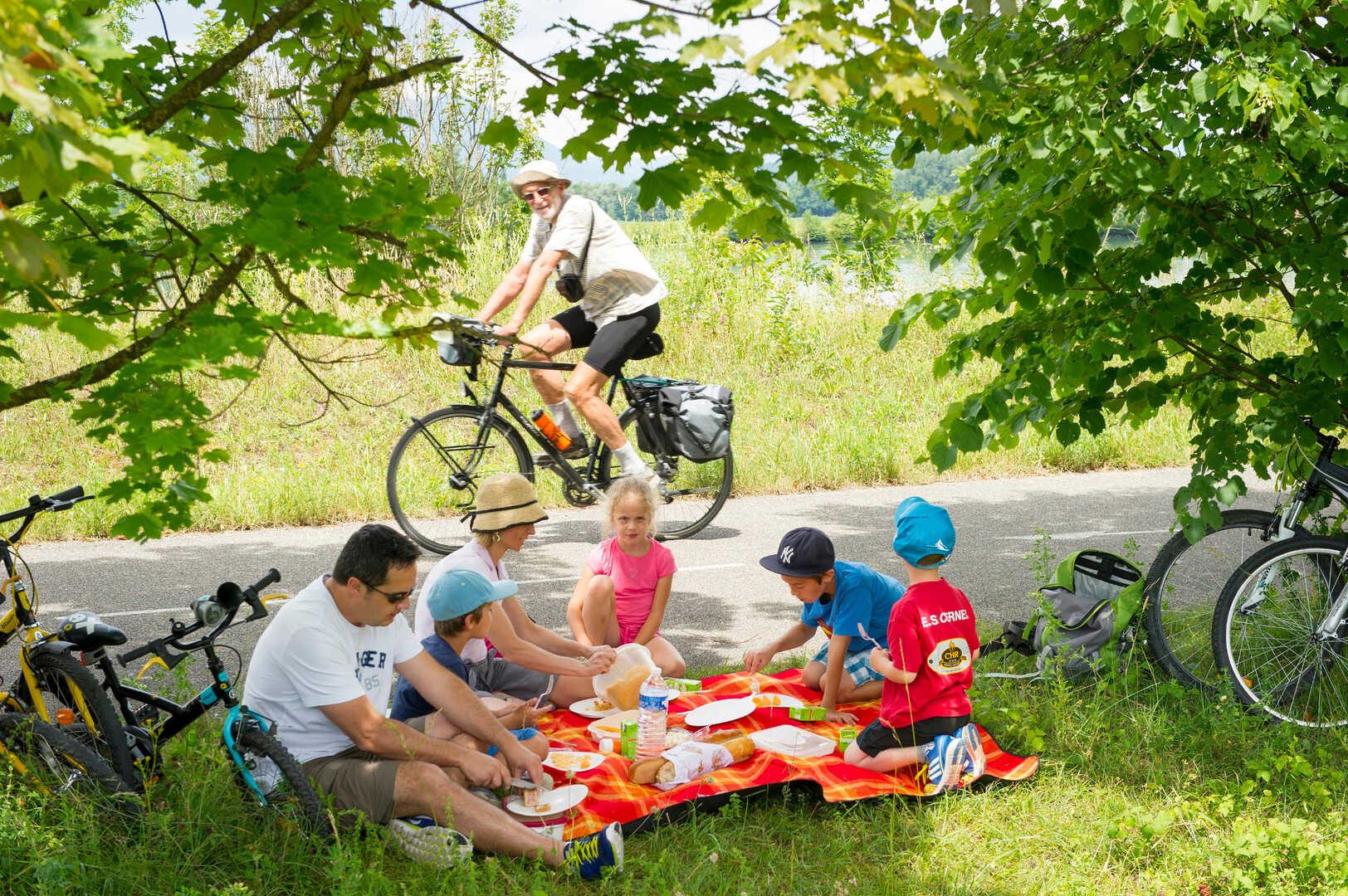 Randonnée discount vélo famille